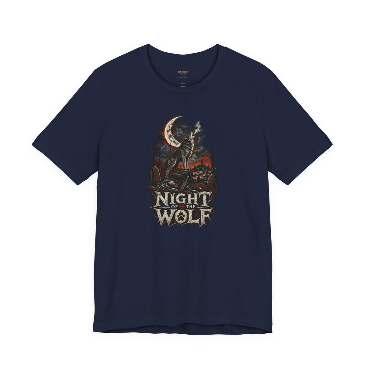 Night of the Wolf — Nordic Wolf T-Shirt