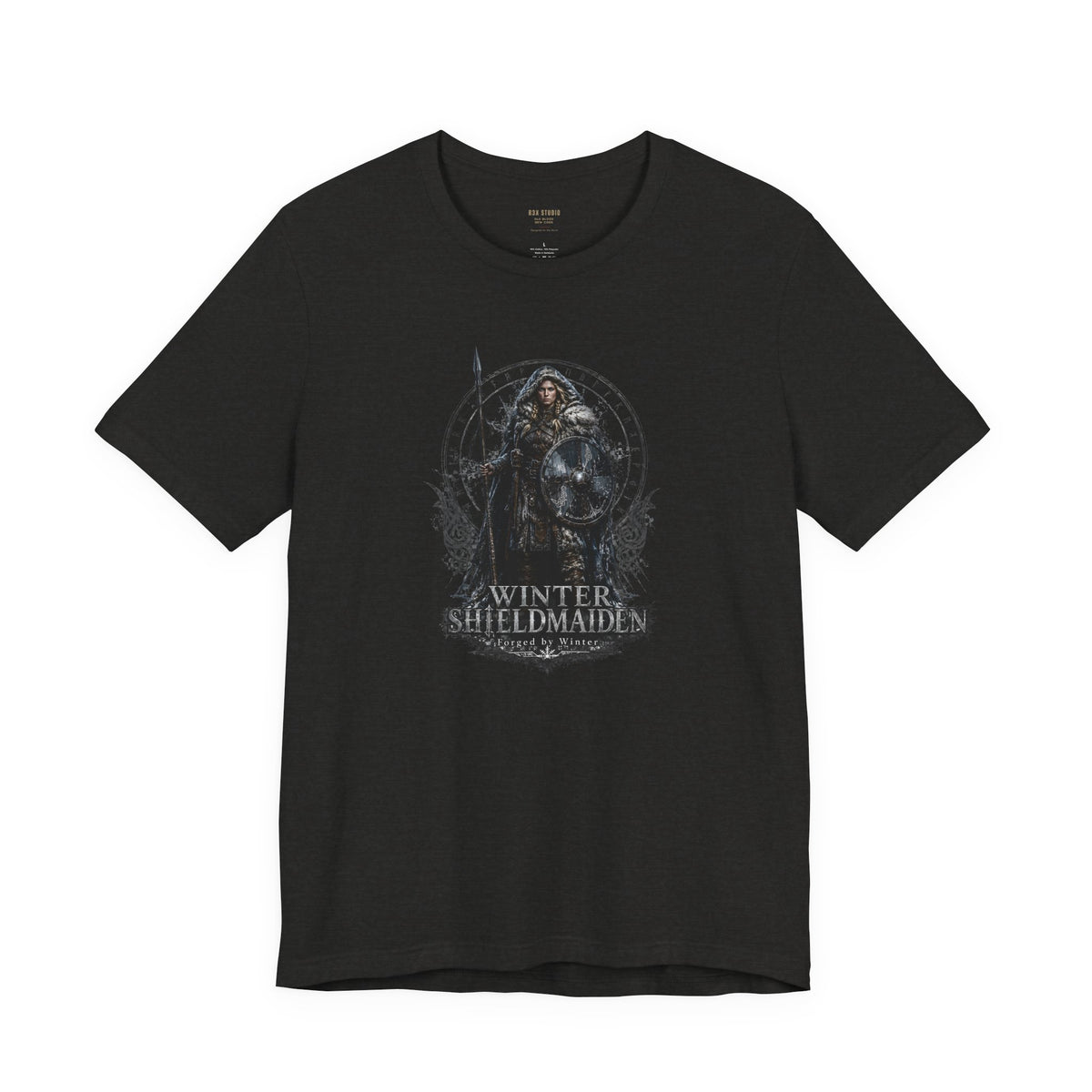Winter Shieldmaiden — Norse Warrior T-Shirt