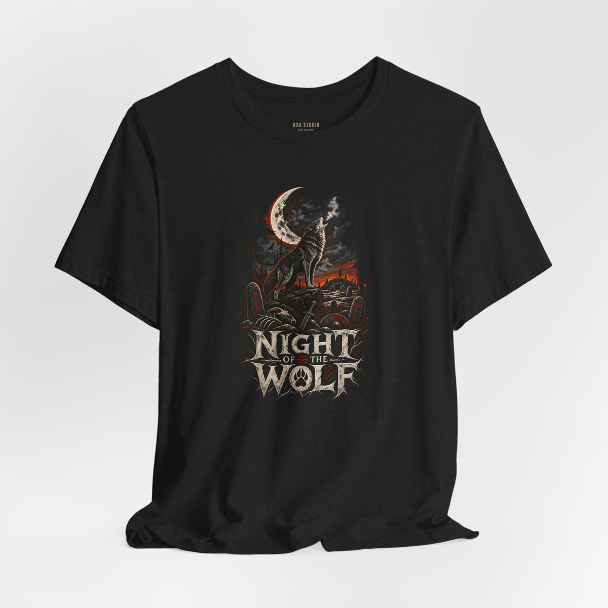 Night of the Wolf — Nordic Wolf T-Shirt