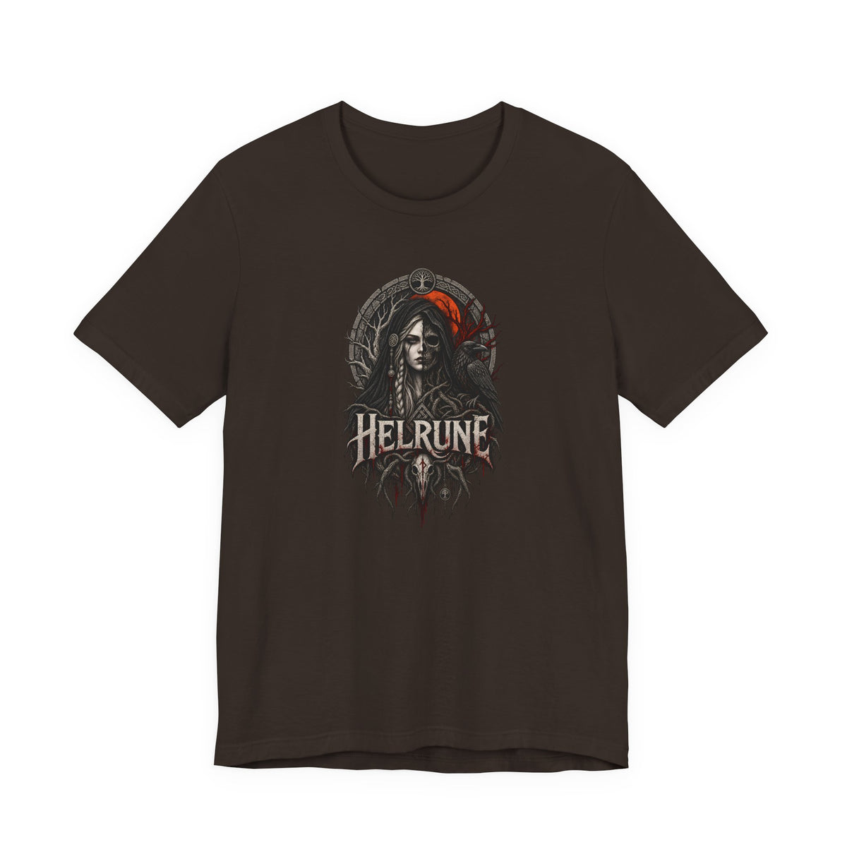 Helrune – Dark Norse Goddess T-Shirt