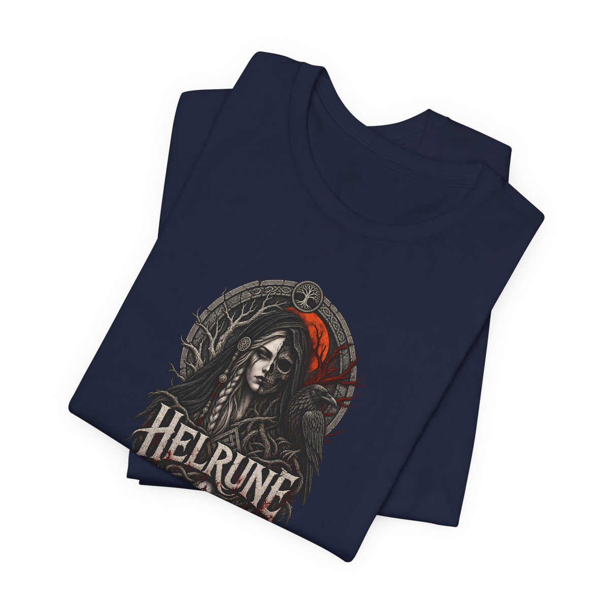 Helrune – Dark Norse Goddess T-Shirt