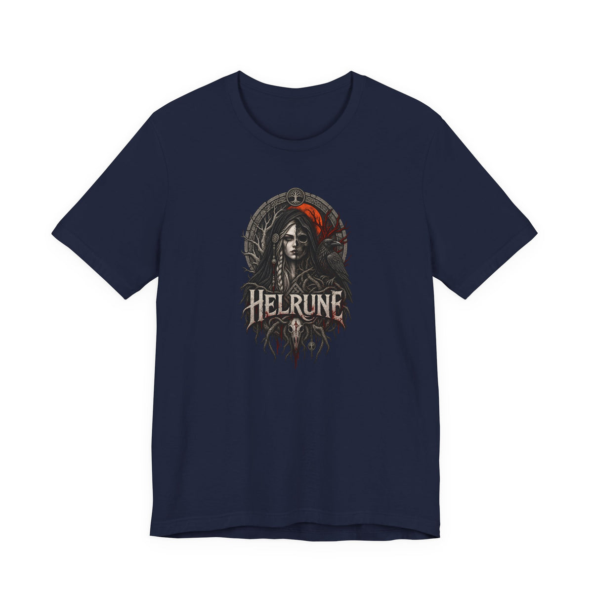 Helrune – Dark Norse Goddess T-Shirt
