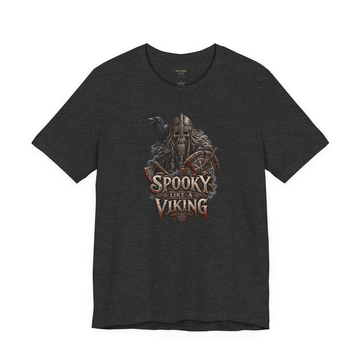 Spooky Like a Viking – Dark Norse Halloween T-Shirt
