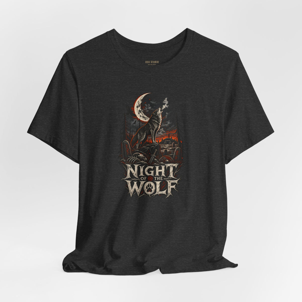 Night of the Wolf — Nordic Wolf T-Shirt
