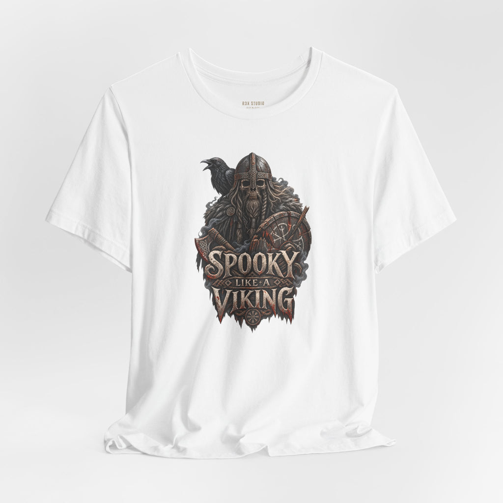 Spooky Like a Viking – Dark Norse Halloween T-Shirt
