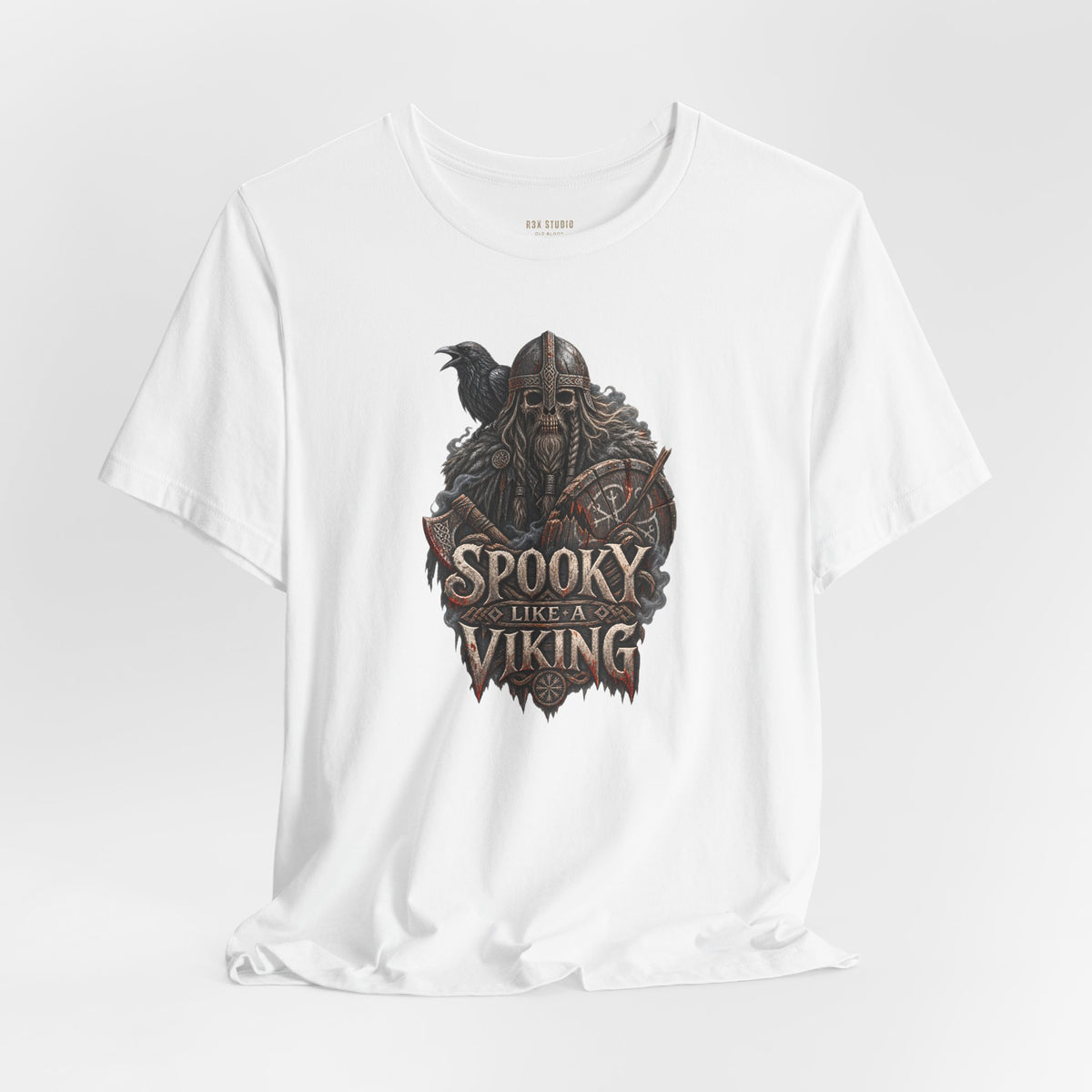 Spooky Like a Viking – Dark Norse Halloween T-Shirt