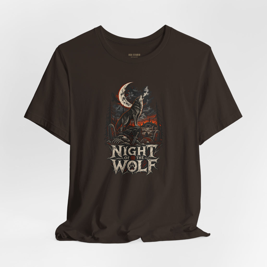 Night of the Wolf — Nordic Wolf T-Shirt