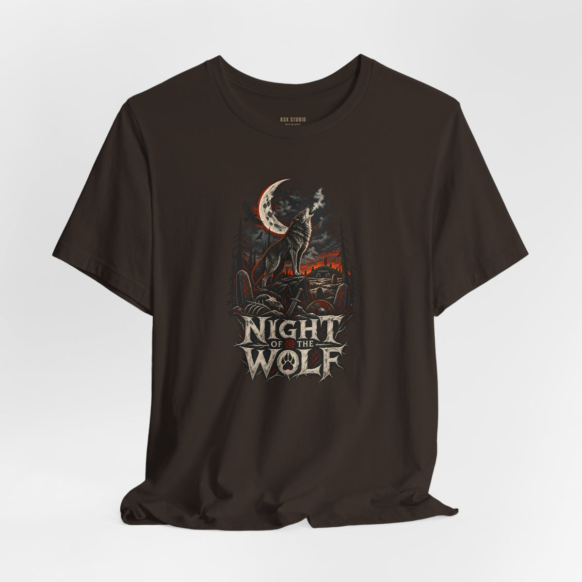 Night of the Wolf — Nordic Wolf T-Shirt