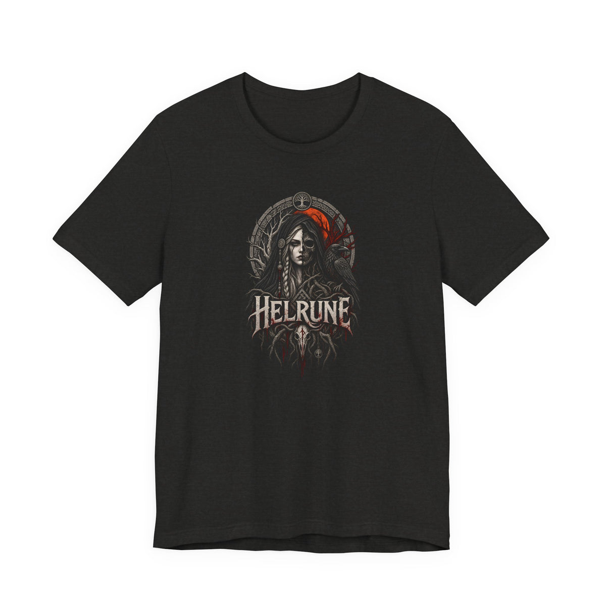 Helrune – Dark Norse Goddess T-Shirt