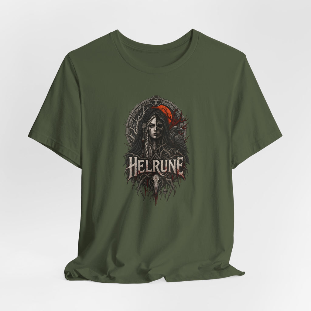 Helrune – Dark Norse Goddess T-Shirt