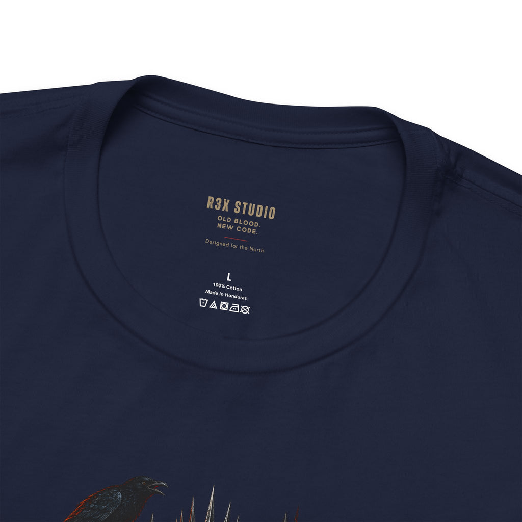 Cold Queen, Dark Throne — Norse Fantasy T-Shirt
