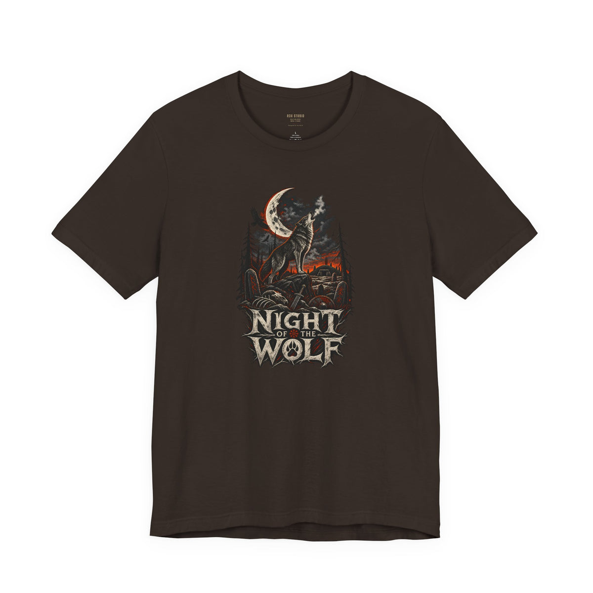Night of the Wolf — Nordic Wolf T-Shirt
