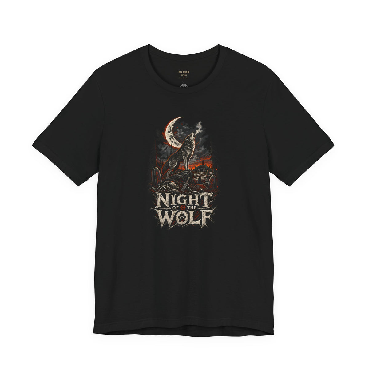 Night of the Wolf — Nordic Wolf T-Shirt