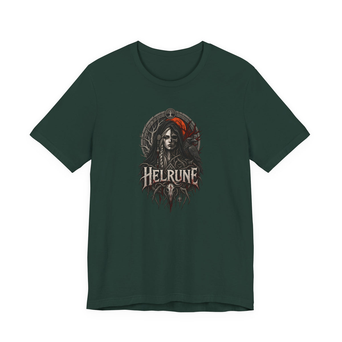 Helrune – Dark Norse Goddess T-Shirt