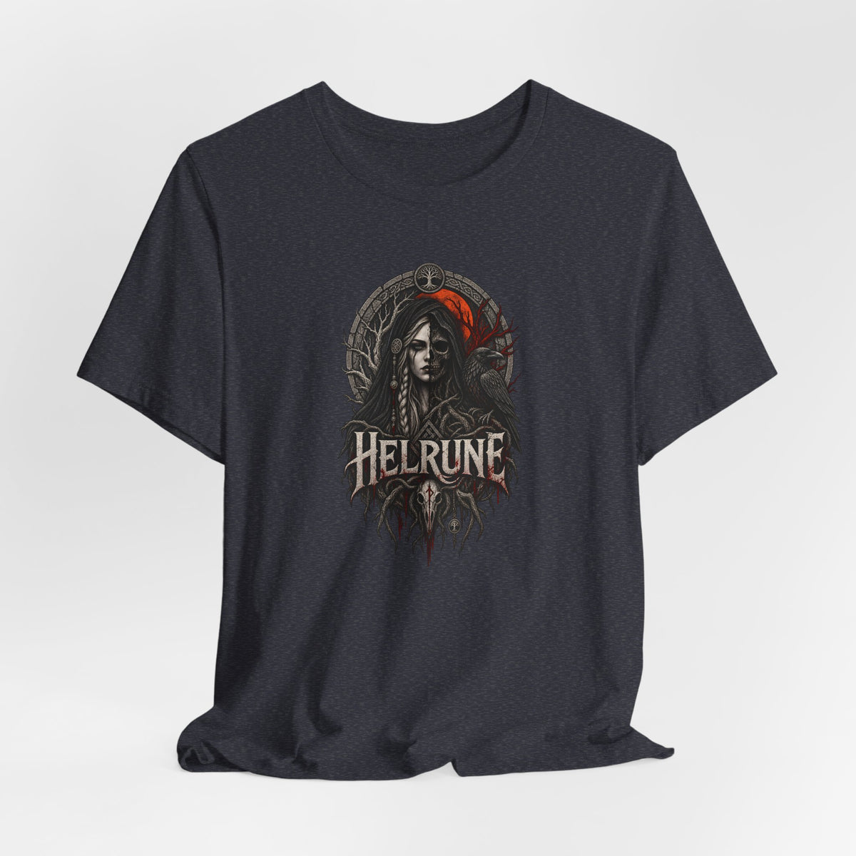 Helrune – Dark Norse Goddess T-Shirt