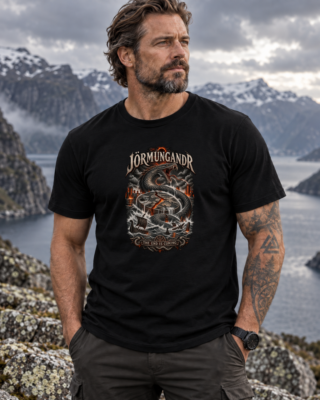 Jörmungandr — World Serpent T-Shirt