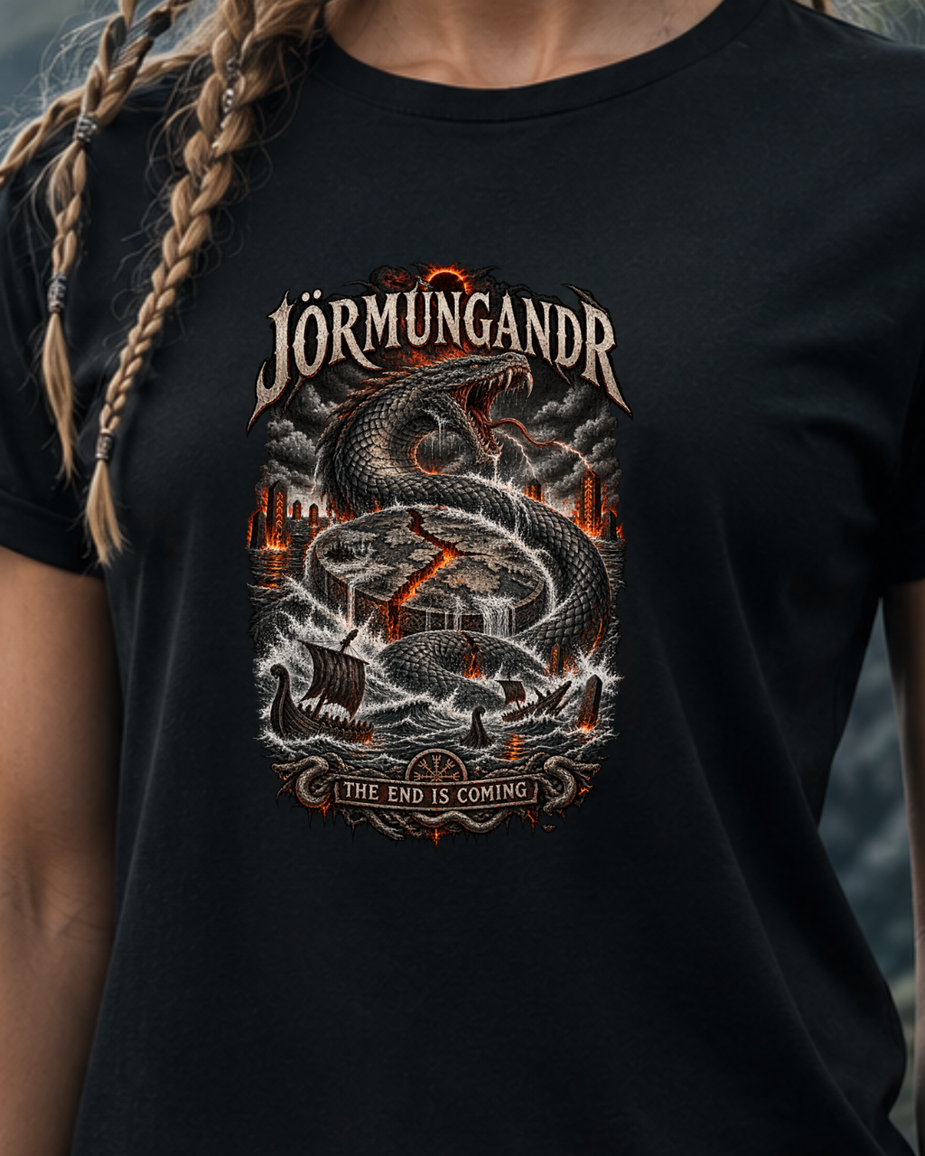 Jörmungandr — World Serpent T-Shirt