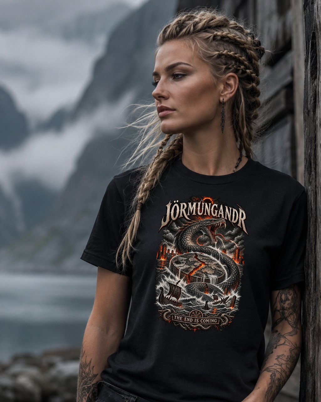Jörmungandr — World Serpent T-Shirt