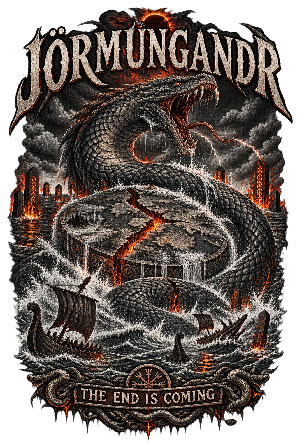 Jörmungandr — World Serpent T-Shirt