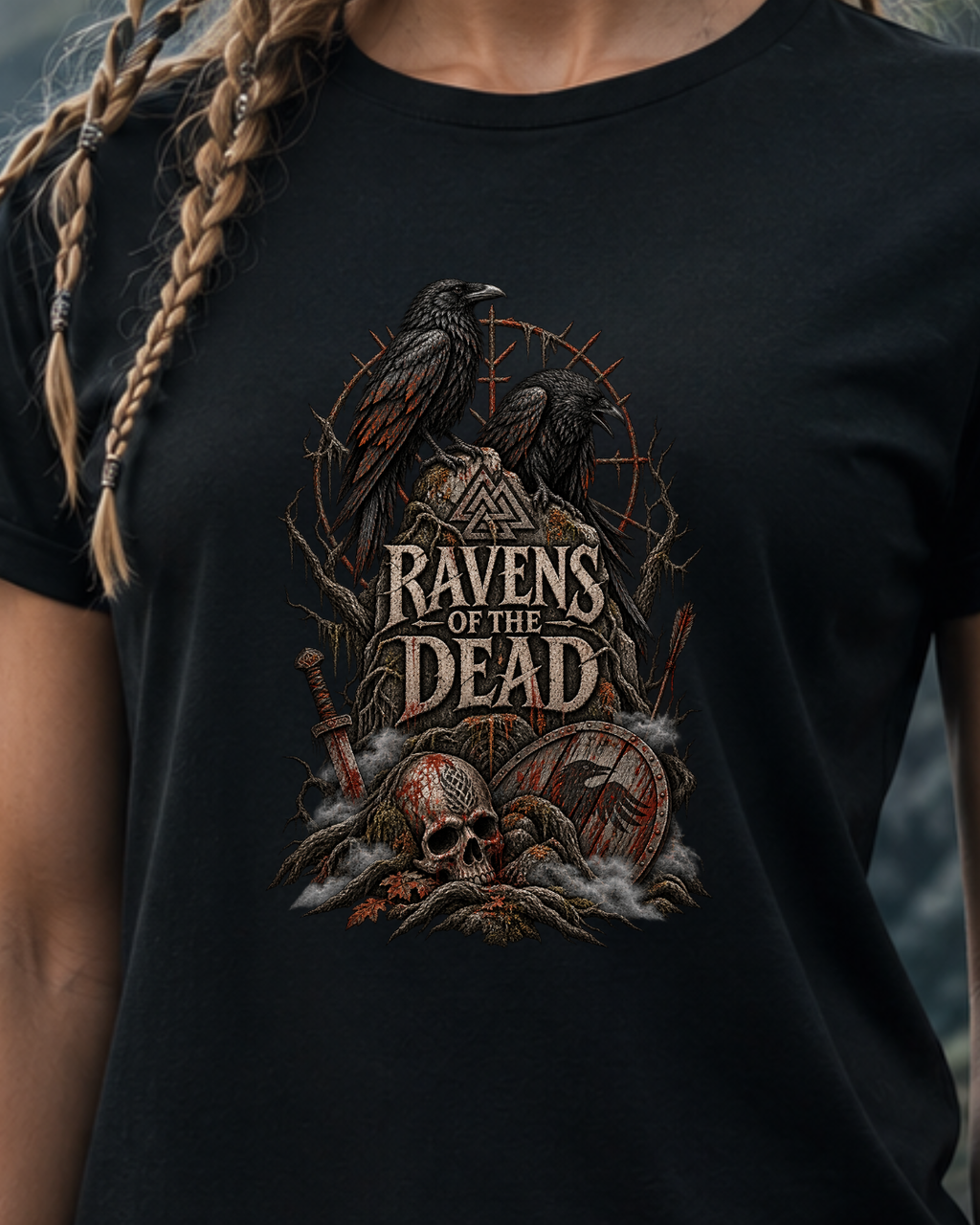 Ravens of the Dead — Norse Raven T-Shirt