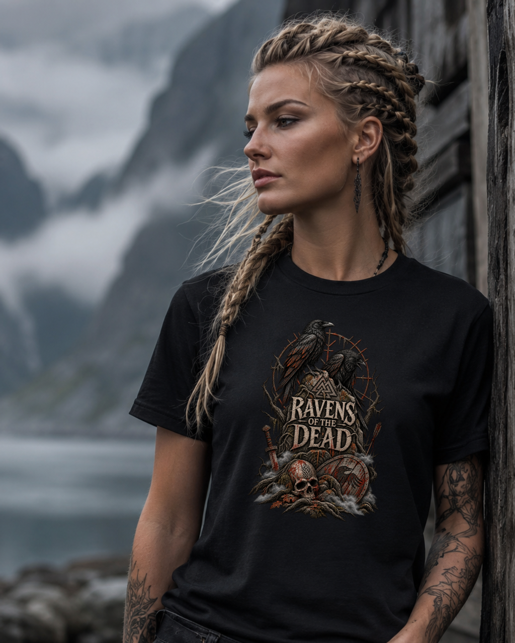 Ravens of the Dead — Norse Raven T-Shirt