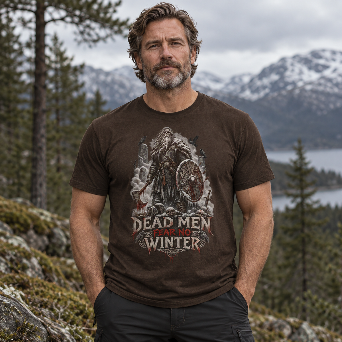 Dead Men Fear No Winter — Norse Warrior T-Shirt