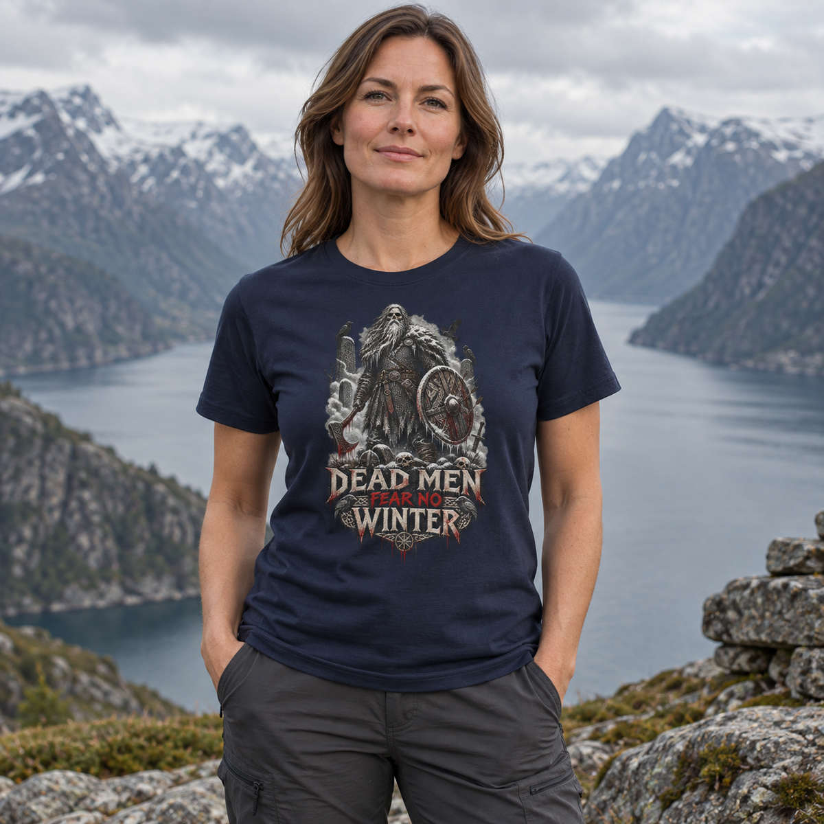 Dead Men Fear No Winter — Norse Warrior T-Shirt