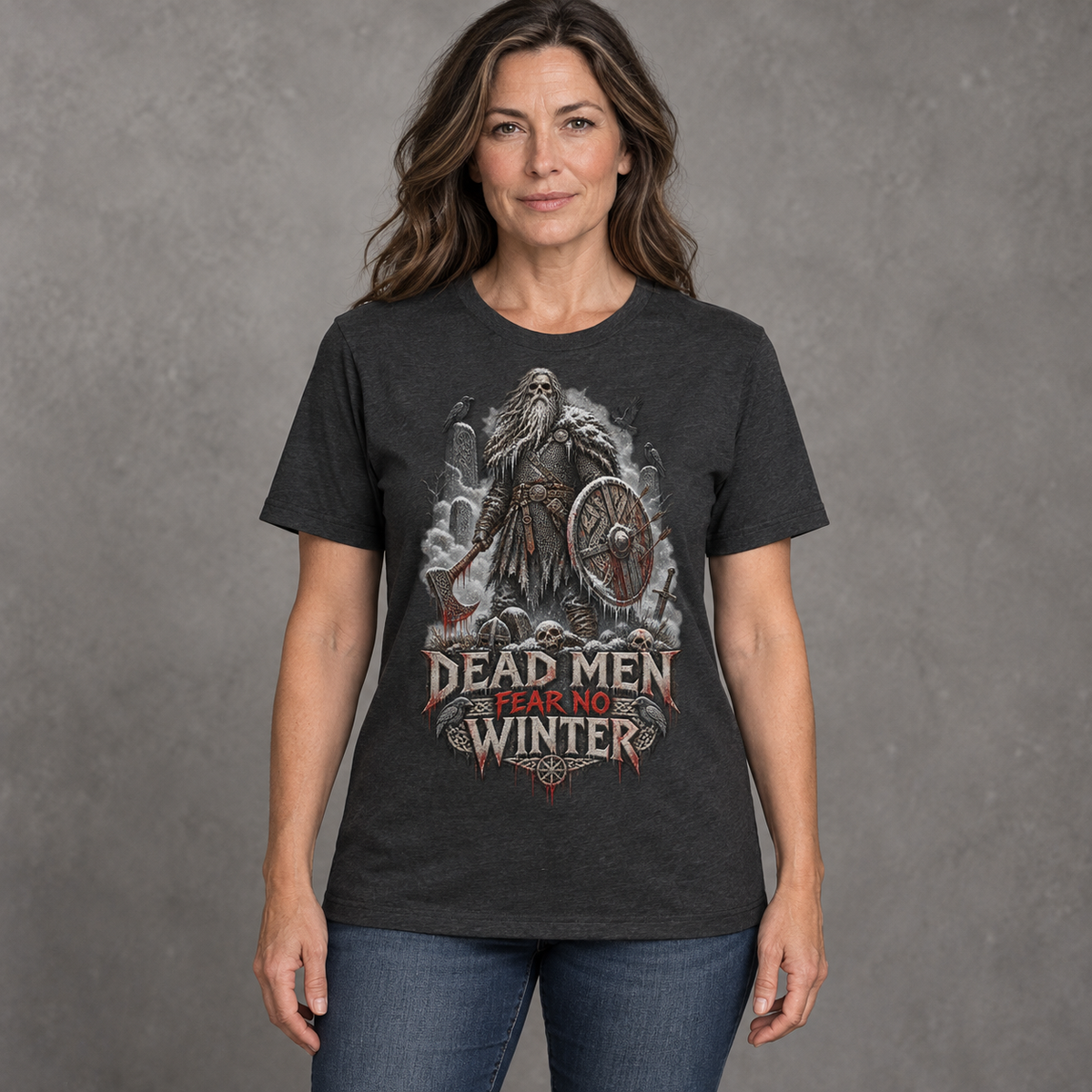 Dead Men Fear No Winter — Norse Warrior T-Shirt