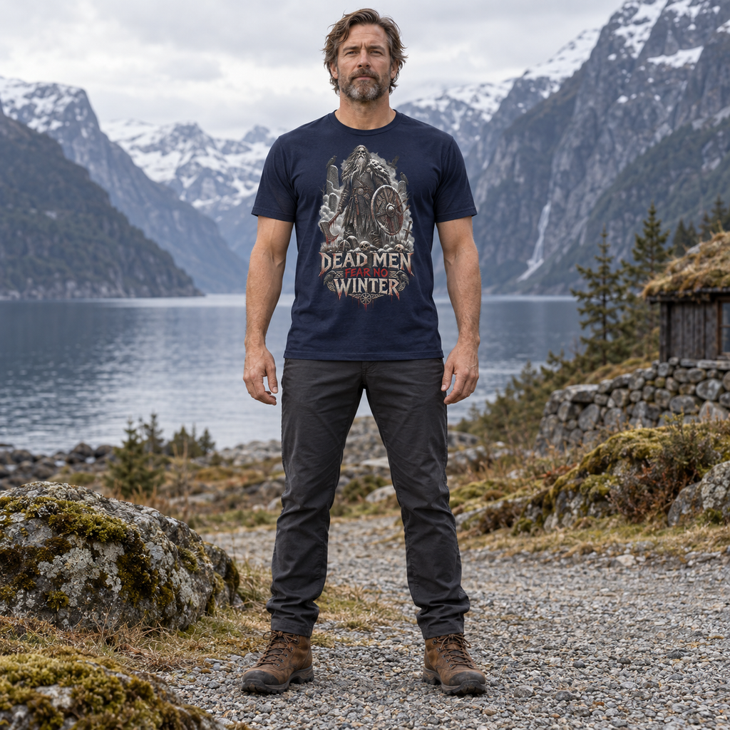 Dead Men Fear No Winter — Norse Warrior T-Shirt