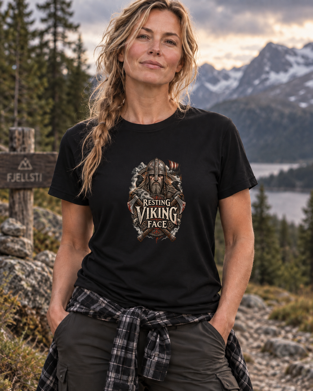 Spooky Like a Viking – Dark Norse Halloween T-Shirt