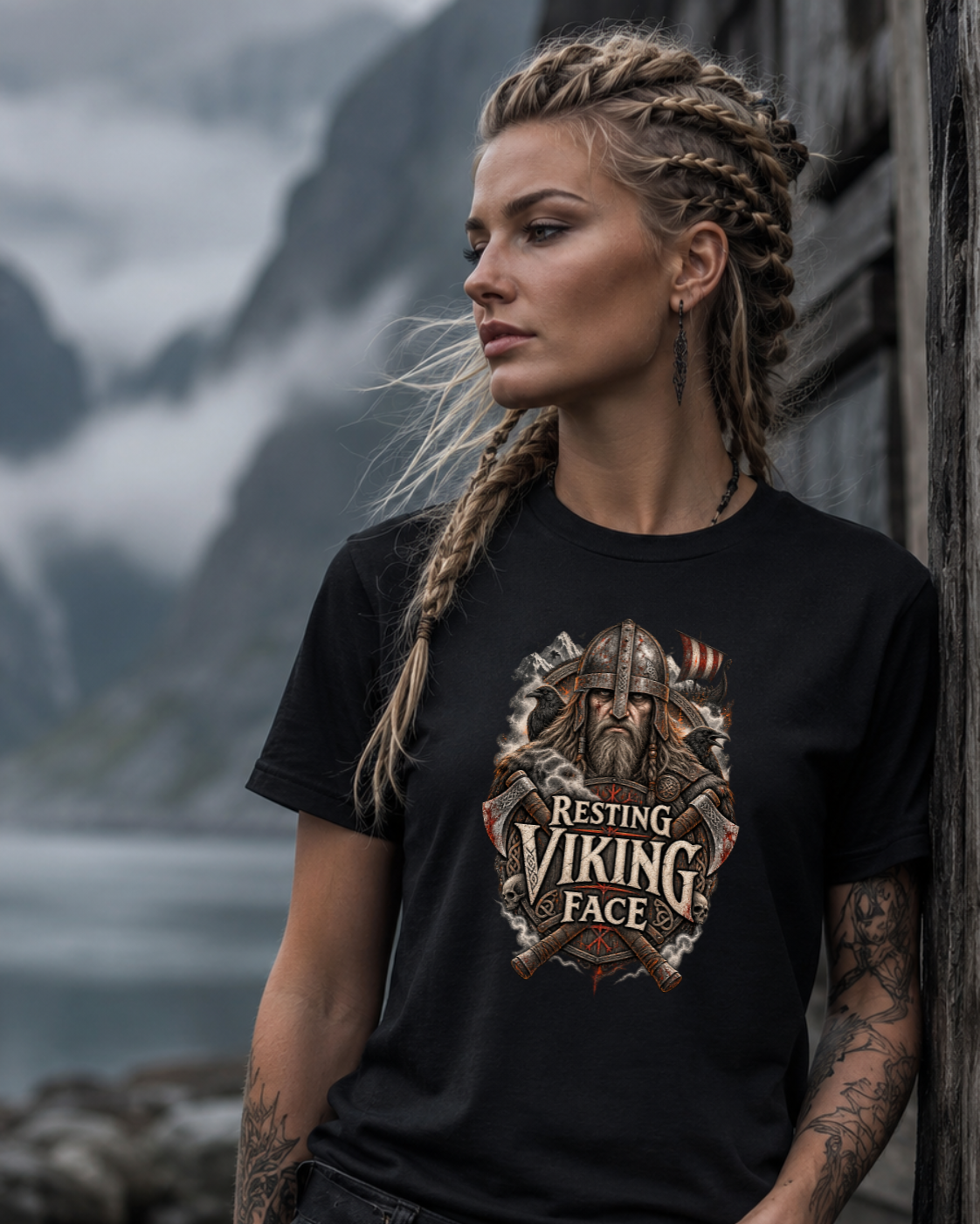 Spooky Like a Viking – Dark Norse Halloween T-Shirt