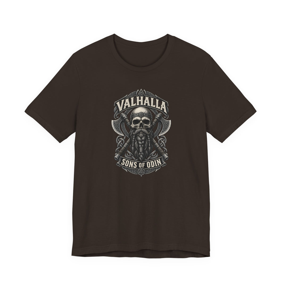 Valhalla, Sons of Odin — Viking Skull T-Shirt