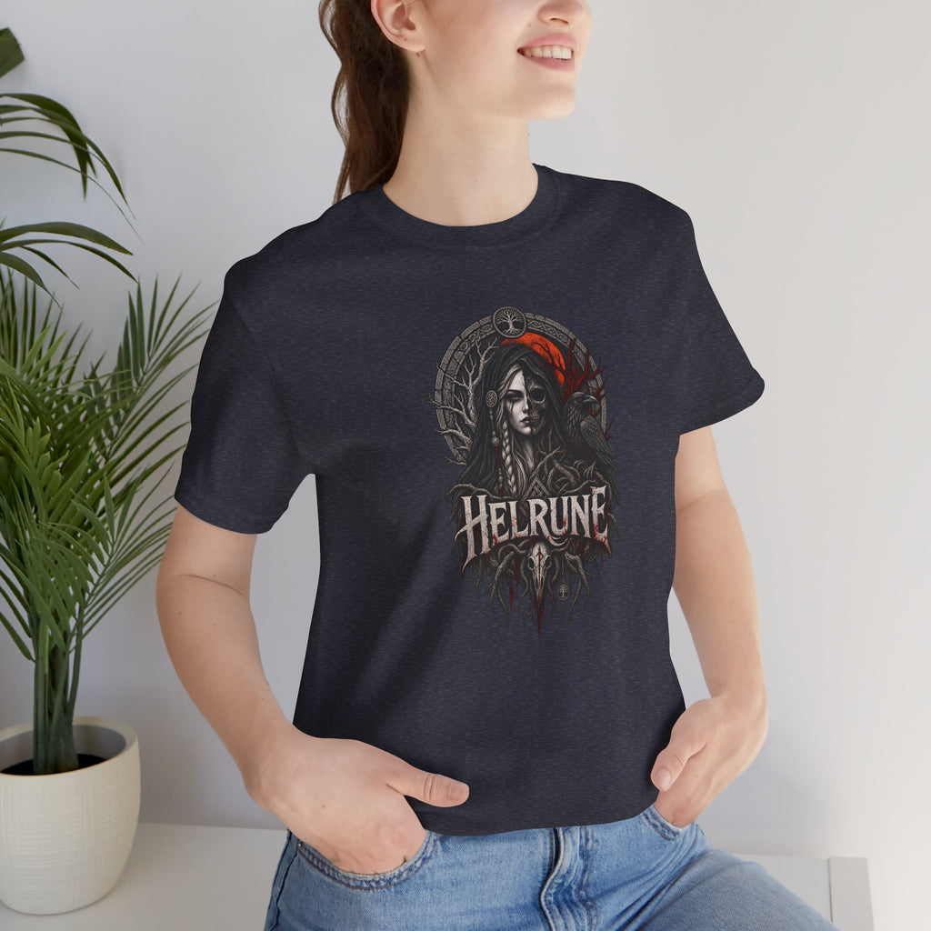 Helrune – Dark Norse Goddess T-Shirt