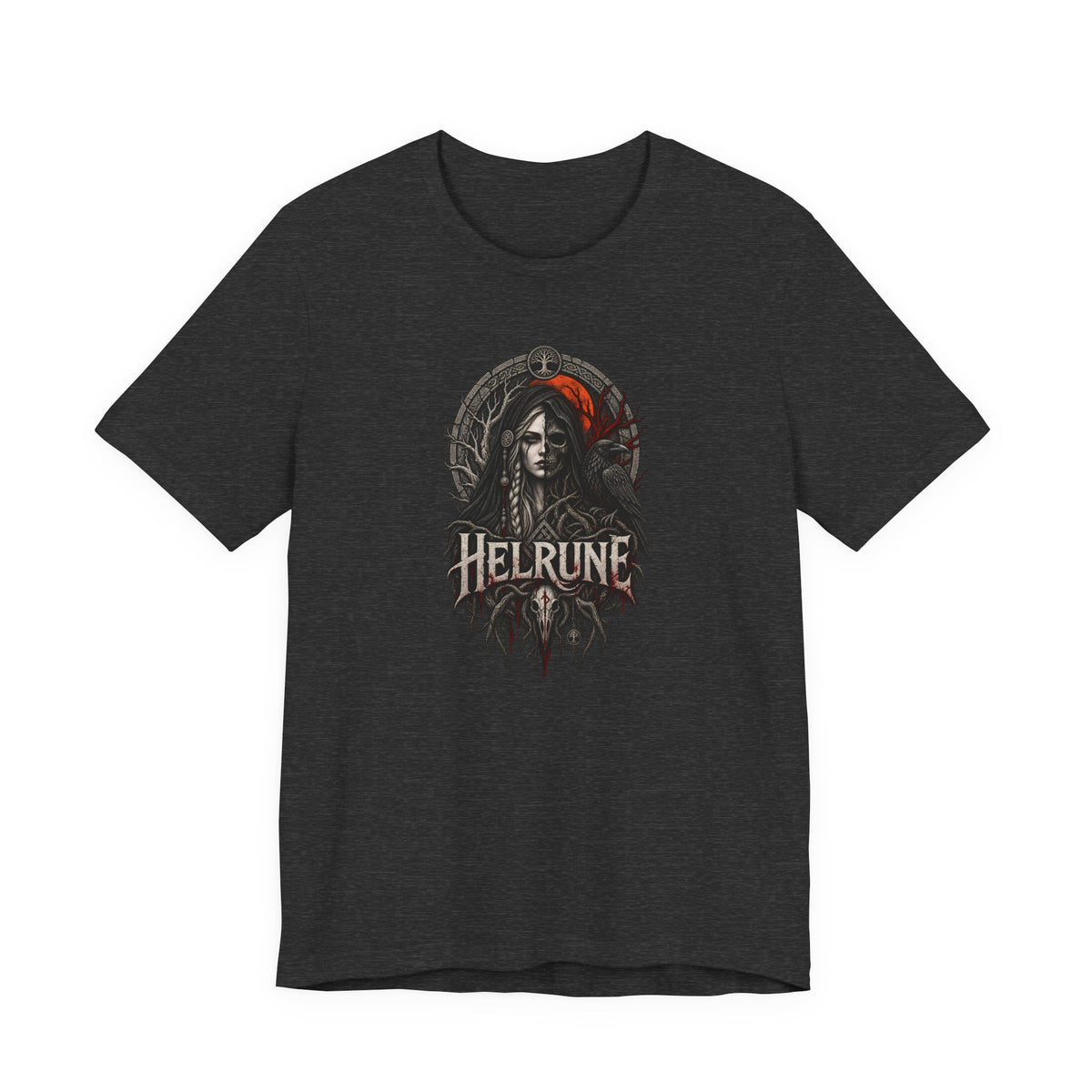 Helrune – Dark Norse Goddess T-Shirt