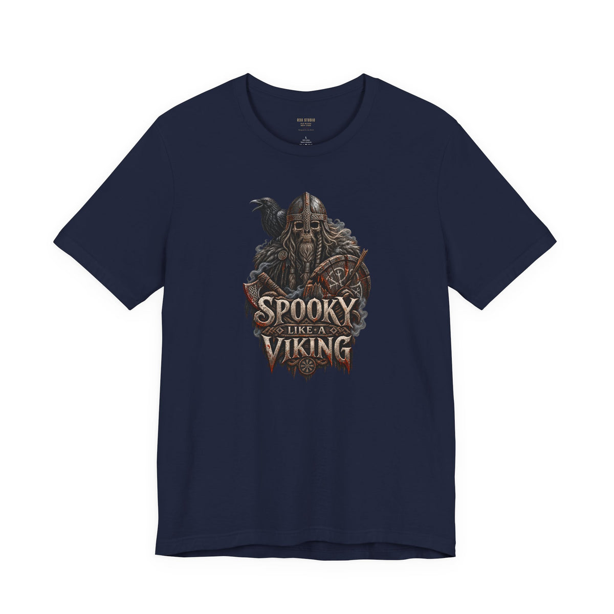 Spooky Like a Viking – Dark Norse Halloween T-Shirt