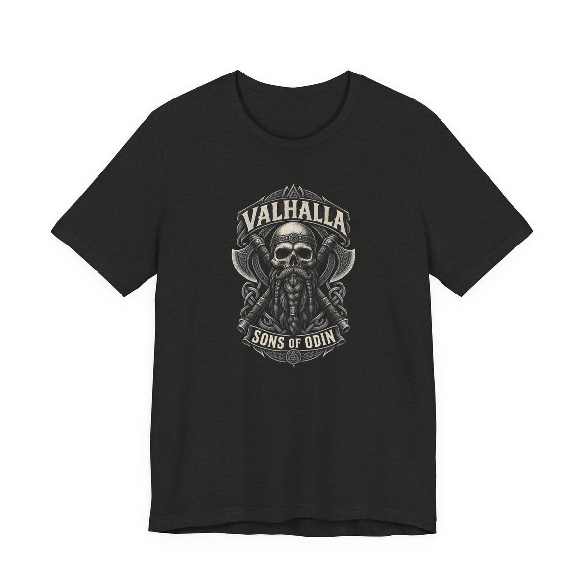 Valhalla, Sons of Odin — Viking Skull T-Shirt