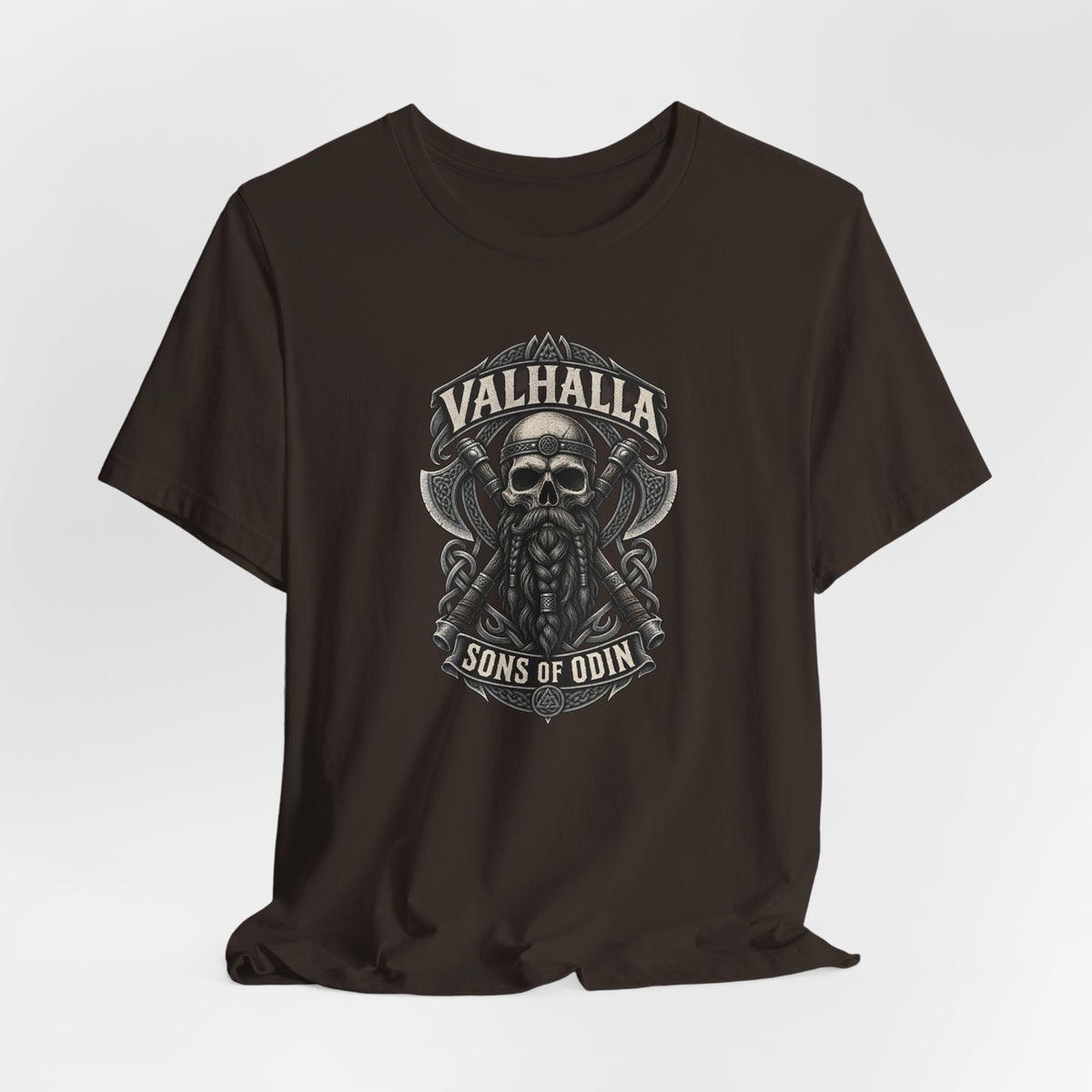 Valhalla, Sons of Odin — Viking Skull T-Shirt