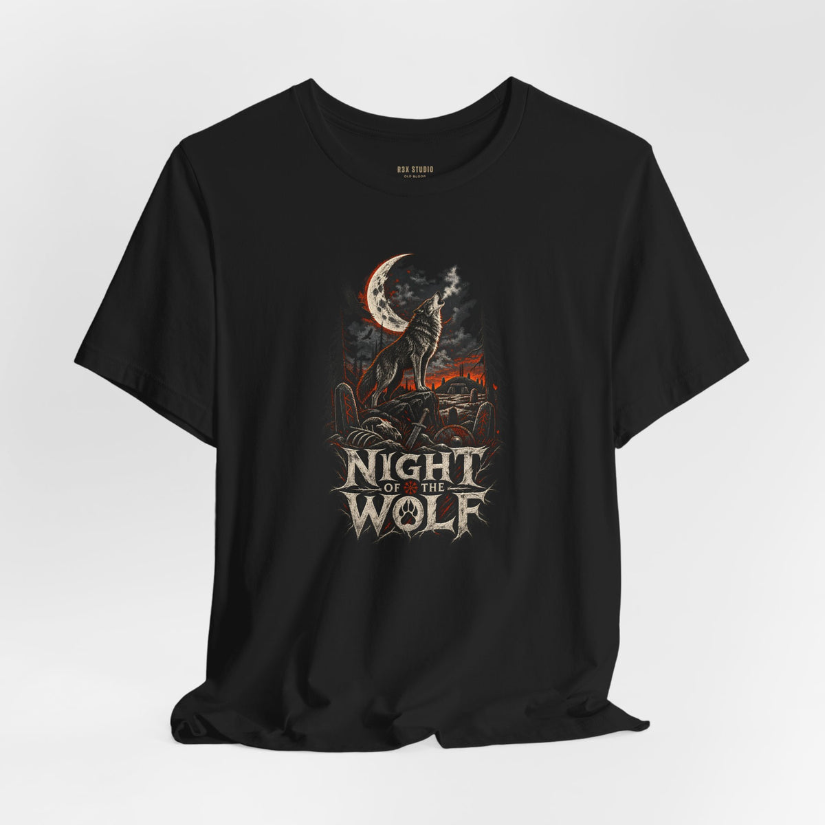 Night of the Wolf — Nordic Wolf T-Shirt