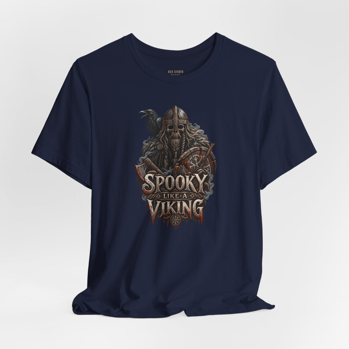 Spooky Like a Viking – Dark Norse Halloween T-Shirt
