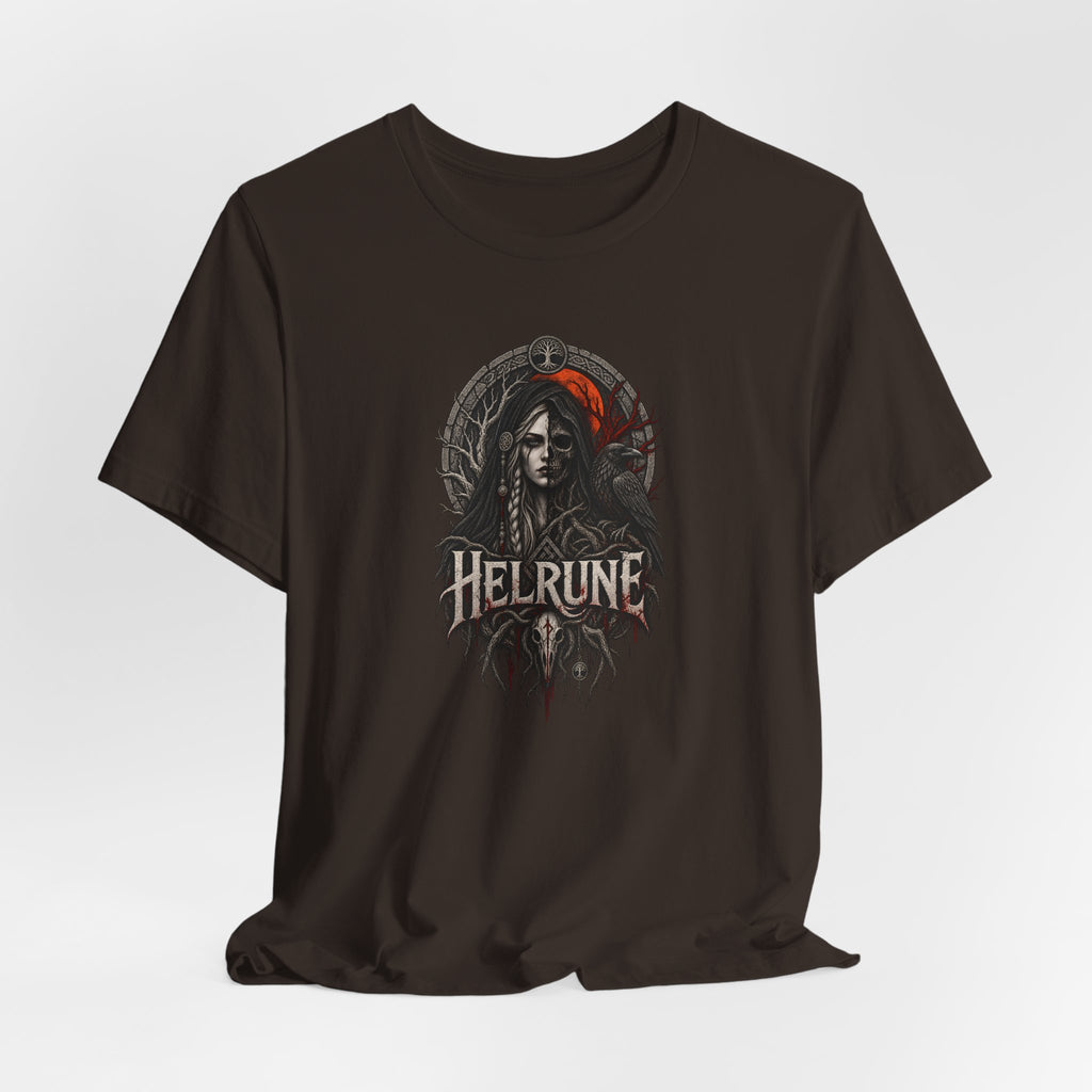 Helrune – Dark Norse Goddess T-Shirt