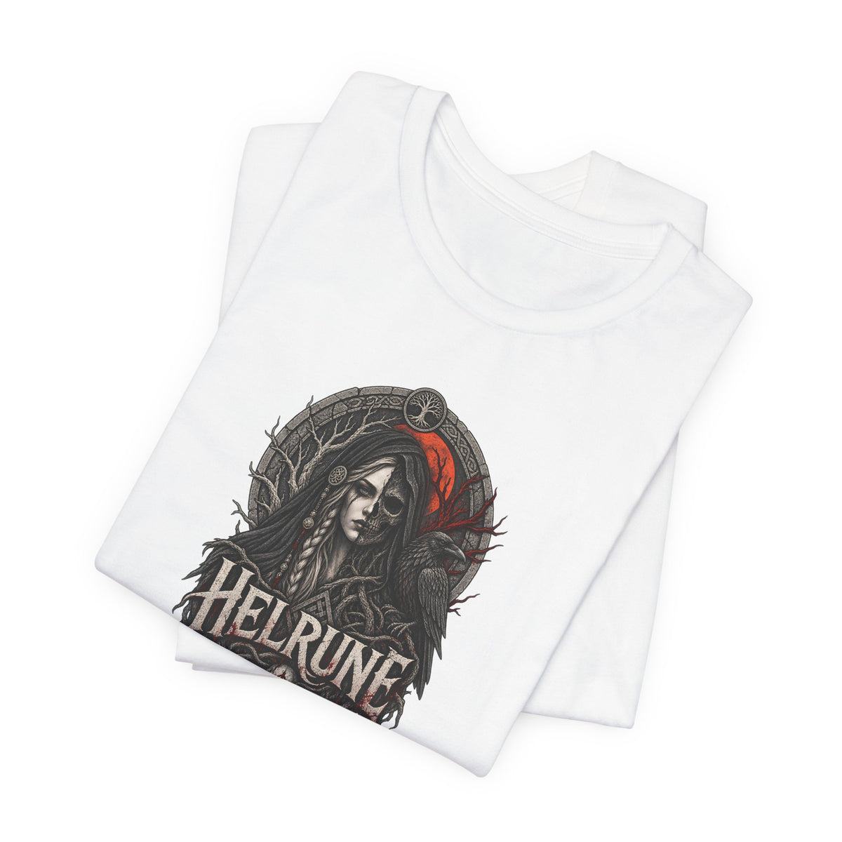 Helrune – Dark Norse Goddess T-Shirt