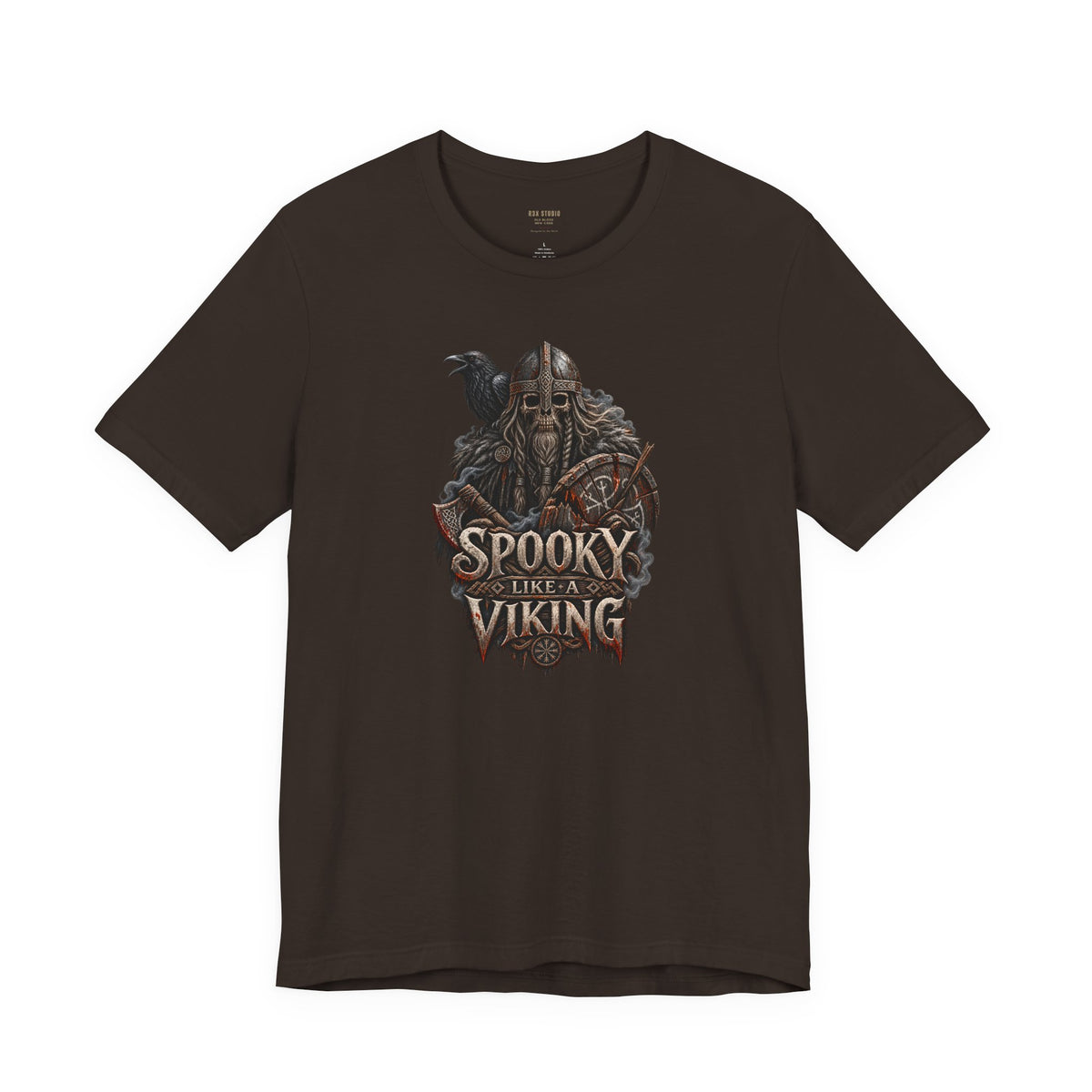 Spooky Like a Viking – Dark Norse Halloween T-Shirt