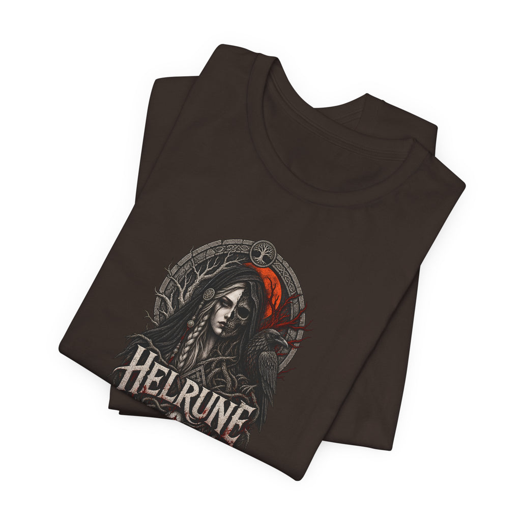 Helrune – Dark Norse Goddess T-Shirt