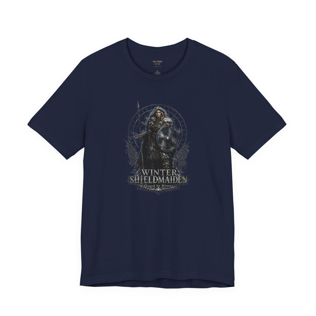 Winter Shieldmaiden — Norse Warrior T-Shirt