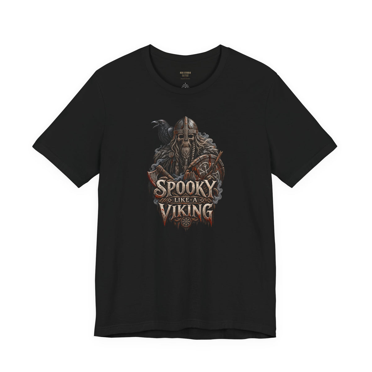 Spooky Like a Viking – Dark Norse Halloween T-Shirt