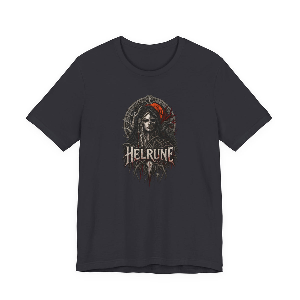 Helrune – Dark Norse Goddess T-Shirt