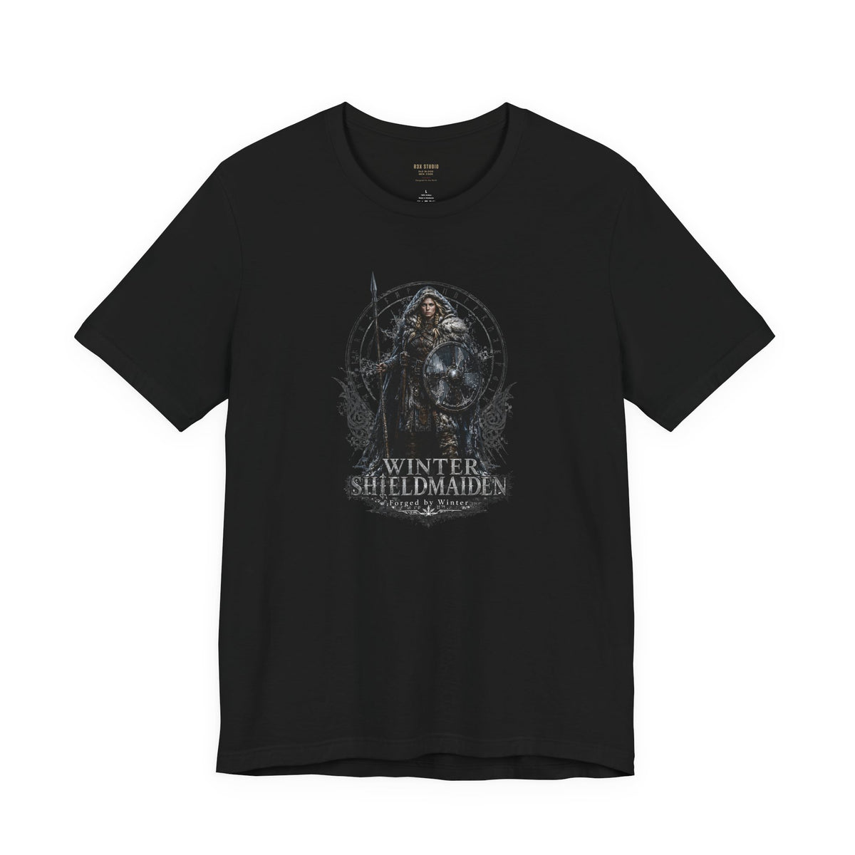 Winter Shieldmaiden — Norse Warrior T-Shirt
