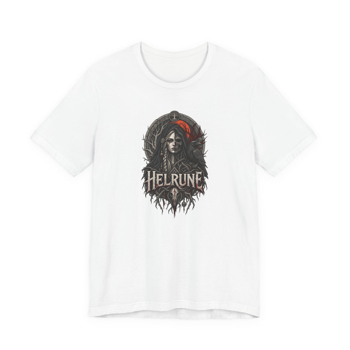 Helrune – Dark Norse Goddess T-Shirt