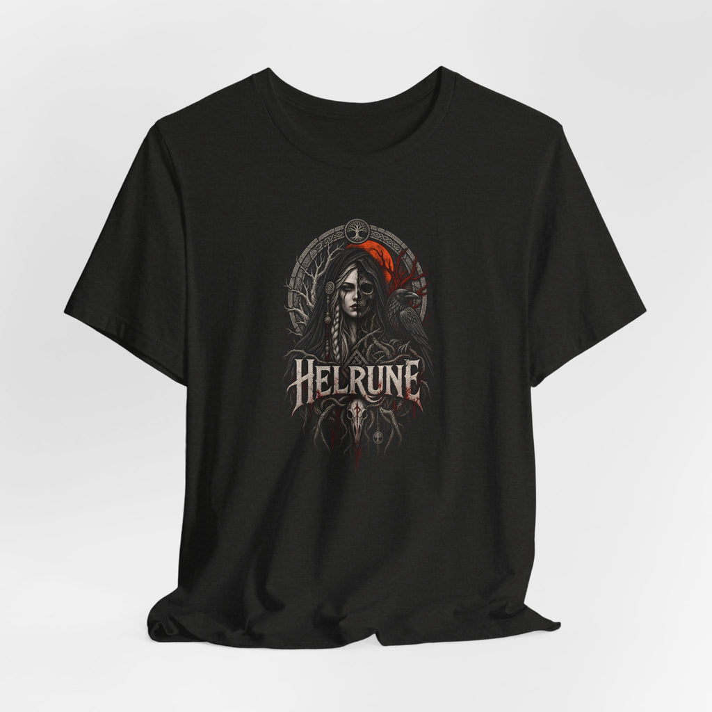 Helrune – Dark Norse Goddess T-Shirt
