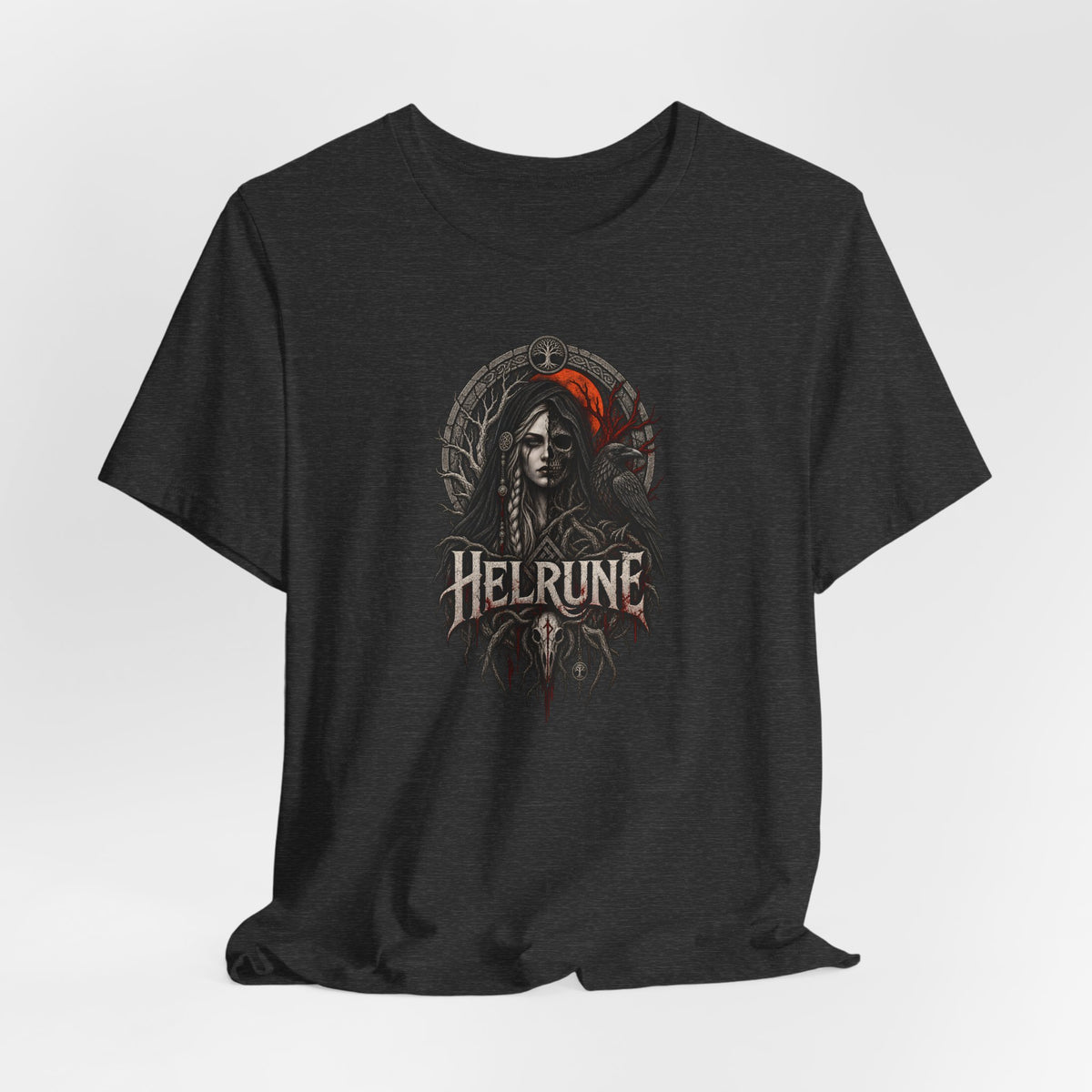 Helrune – Dark Norse Goddess T-Shirt